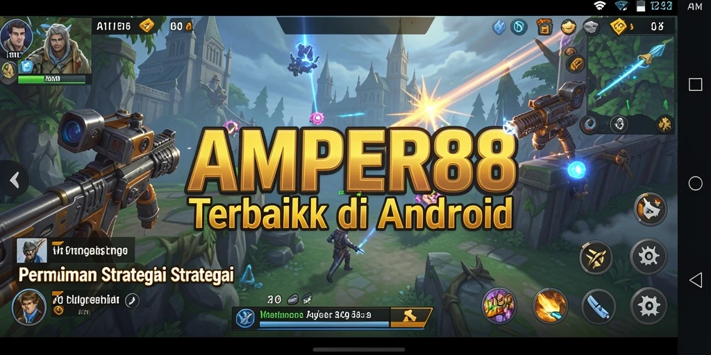 Tangkapan layar permainan AMPER88 yang menunjukkan aksi strategis yang mendebarkan.