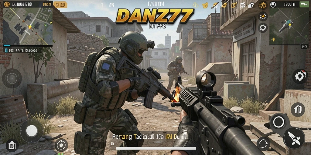 Tampilan gameplay intens dari DAN777 yang luar biasa.