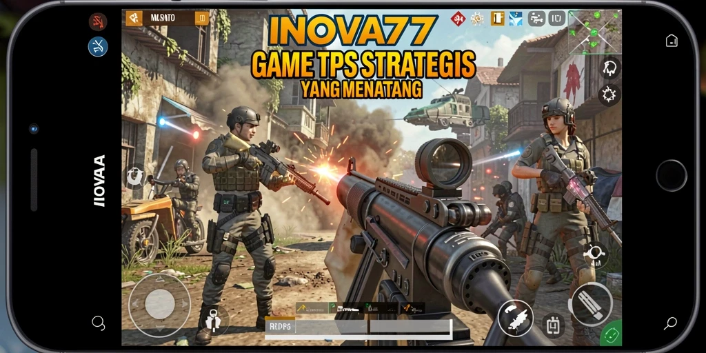 Tampilan gameplay INOVA77 menampilkan pertarungan mendebarkan dengan grafis luar biasa.