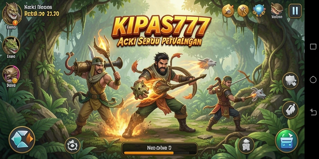Gameplay seru dalam KIPAS777 dengan aksi mendebarkan.