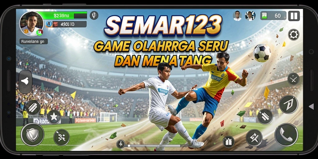 Tampilan menarik gameplay SEMAR123 dengan banyak aksi olahraga.